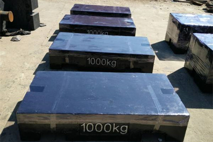 长沙1吨铸铁砝码加载系统的优点分析